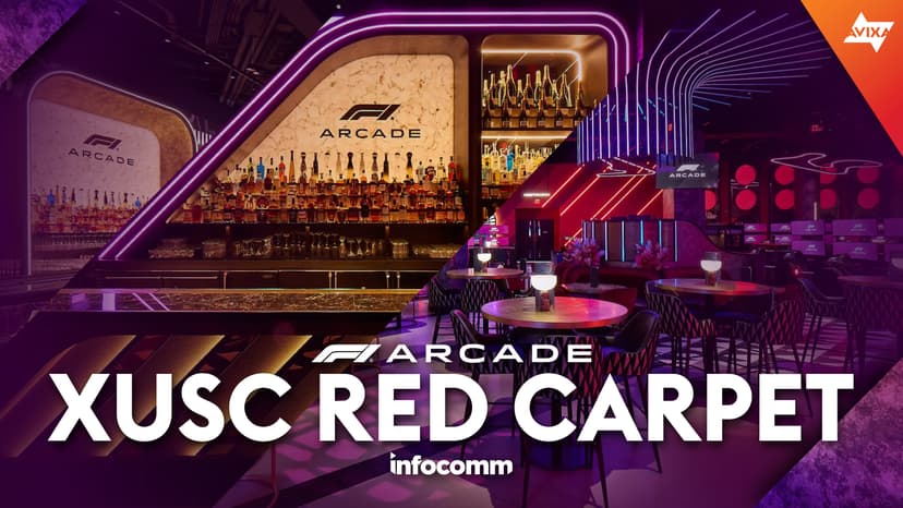Inside XUSC's High-Speed Networking at F1 arcade | InfoComm 2026