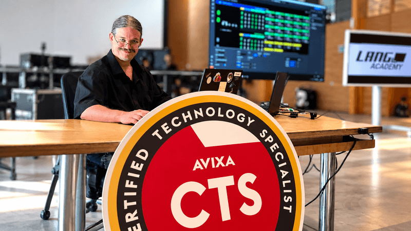AVIXA_CTS LANG Academy mit Sven