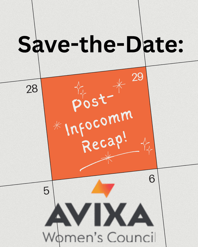 AWC Philadelphia Meetup: InfoComm Recap!