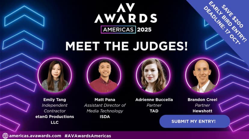 From Criteria to Creativity: Judging the Inaugural AV Awards Americas