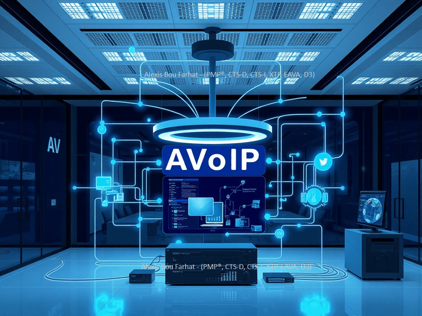 LetsTalkAVbyAlexis Series : Episode 2: Network & AV Convergence (AVoIP)