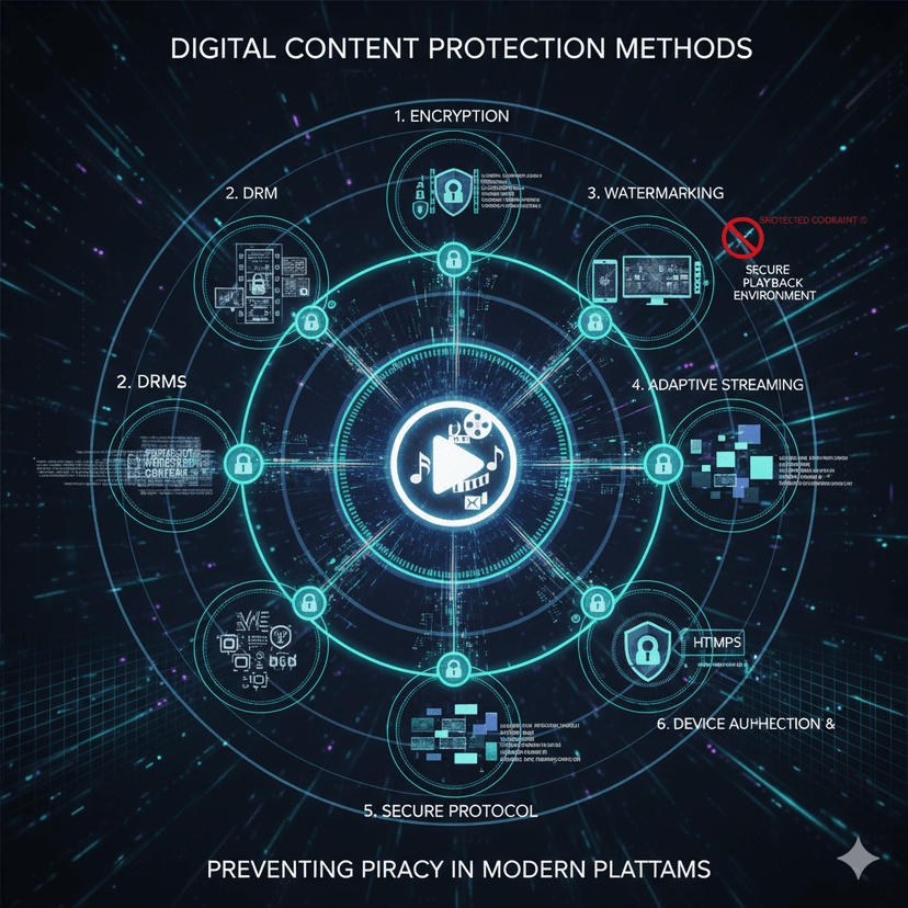 Digital Content Protection Methods