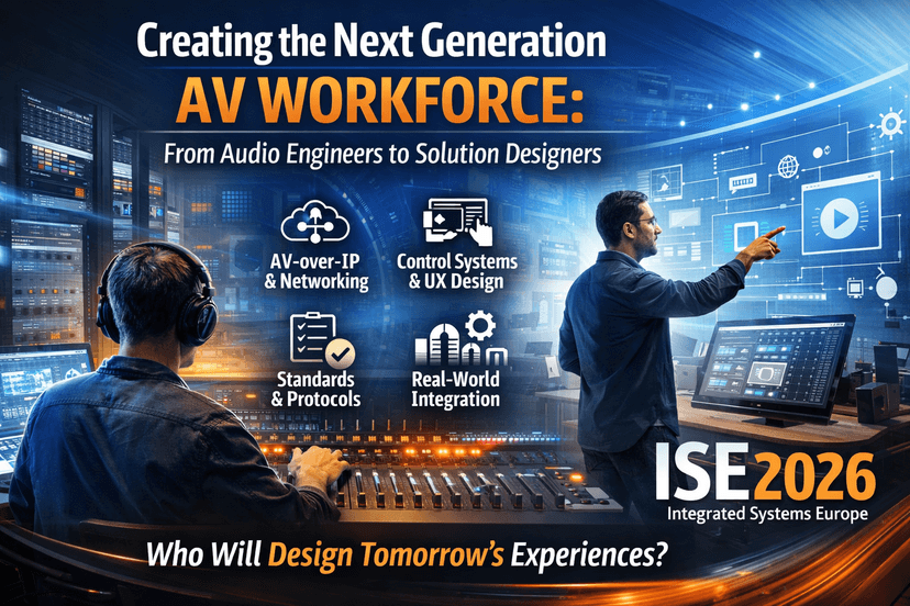Creating the Next Generation AV Workforce: From Audio Engineers to Solution Designers