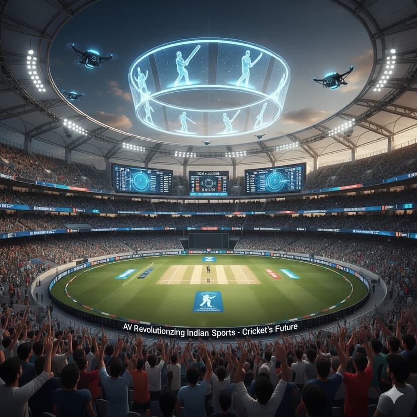 AV for Sports Industry in India with Cricket Prospective