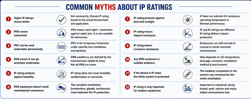 Ingress Protection (IP) in AV