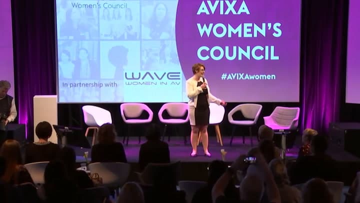 AVIXA Women's Council Forum in Partnership with WAVE: ISE 2020 Main Stage, Wednesday 12 February