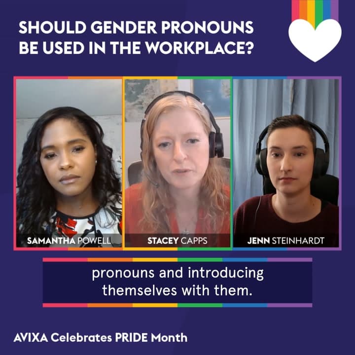 Should gender pronouns be used in the workplace?
