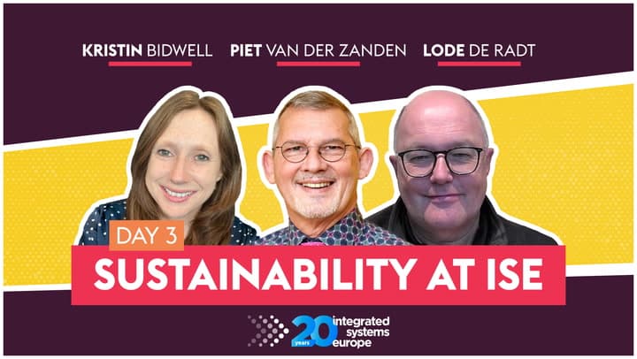 Sustainability Panel with Kristin Bidwell, Piet van der Zanden, and Lode de Radt